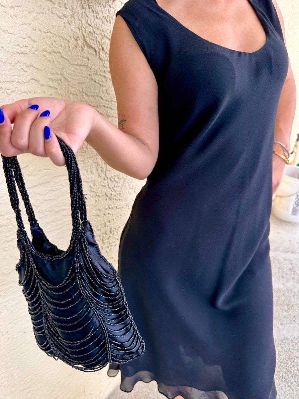 Simply Silk Black Dress Woman’s Size M/L